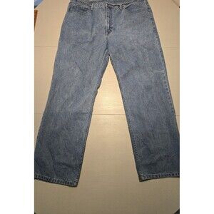 Vntg Porsche Design Men Jean 34x32 Made in Italy Indigo Blue Regular Fit Stretch